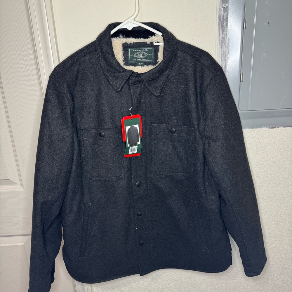 Men's Black Wool Jacket